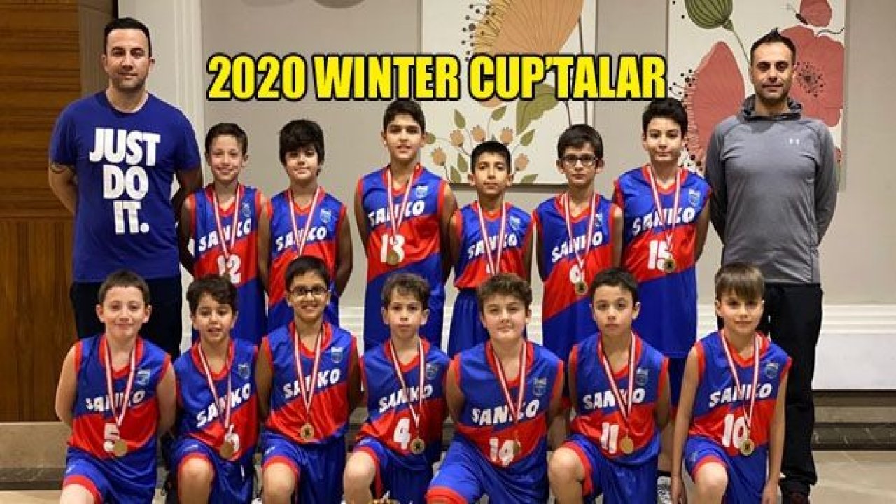 SANKO basketbol takımı “2020 Wınter Cup” şampiyonu