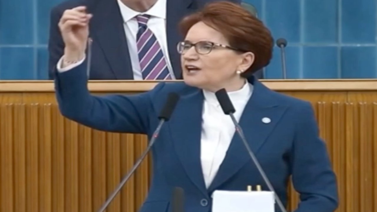 İYİ Parti Genel Başkanı Meral Akşener: ‘’Bize bu kurşun mu dur diyecek?’’