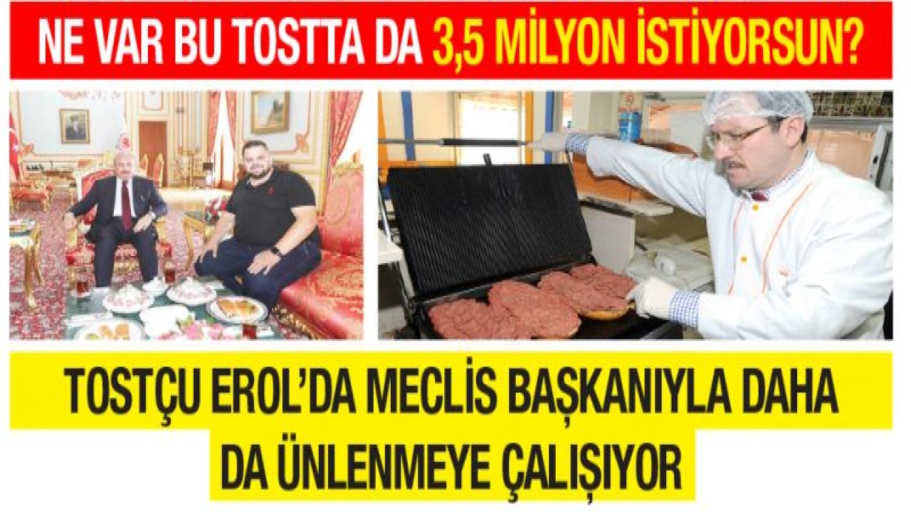 Tostçular Reklamda 1 Numara, Vergide Kaçıncı Durumdalar belli değil iddiası