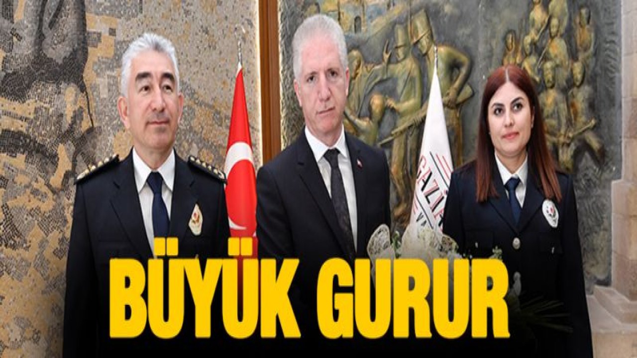 Vali Gül; 'Şehir huzurluysa bu polislerimiz sayesindedir'