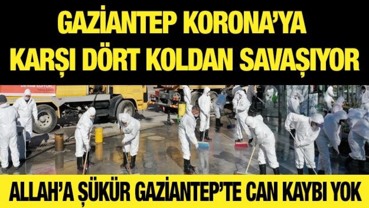 Allah’a şükür Gaziantep’te can kaybı yok