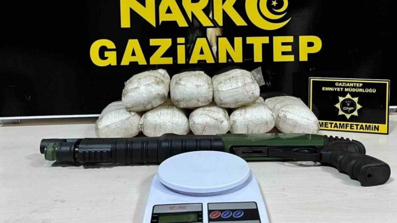 Gaziantep’te 4 kilo uyuşturucu madde ele geçirildi