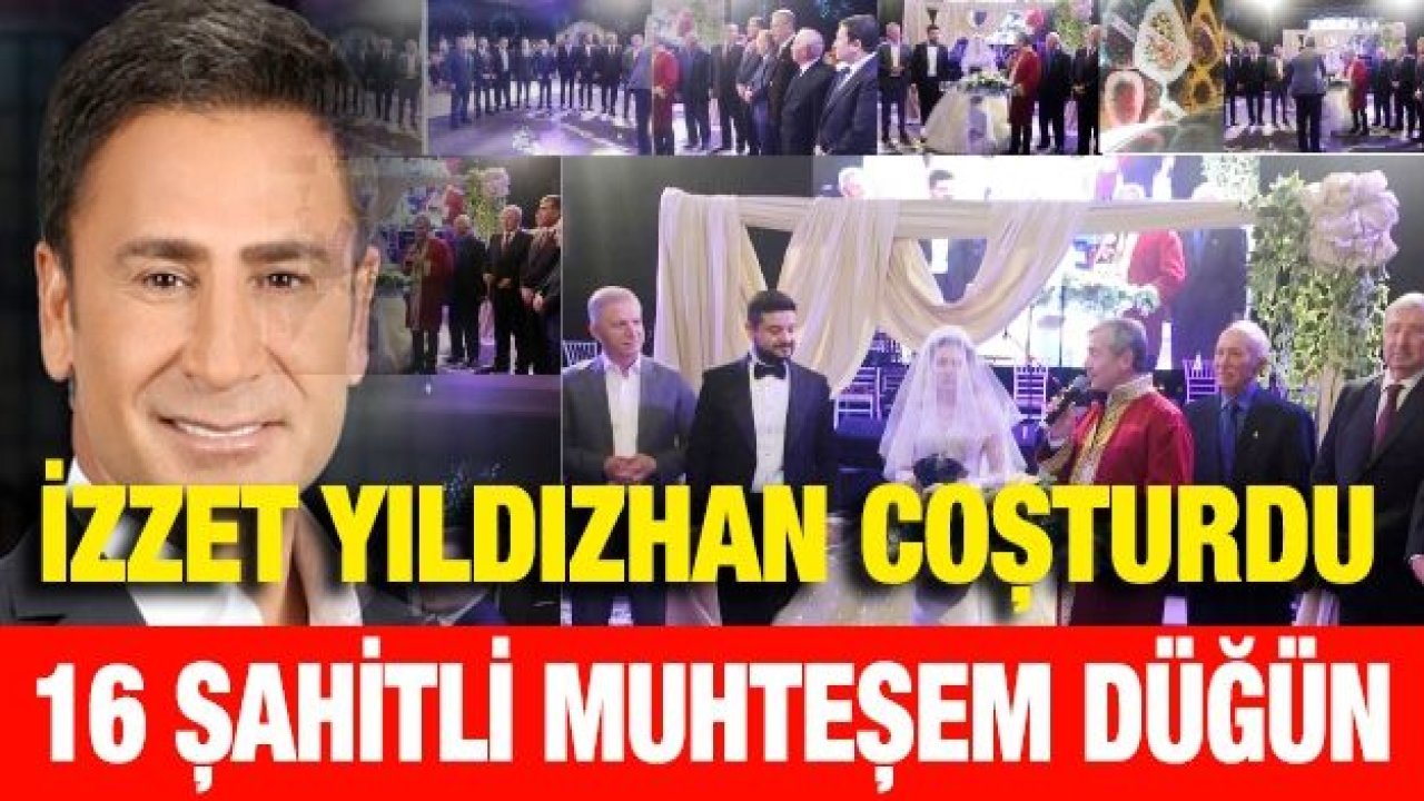 16 şahitli muhteşem düğün