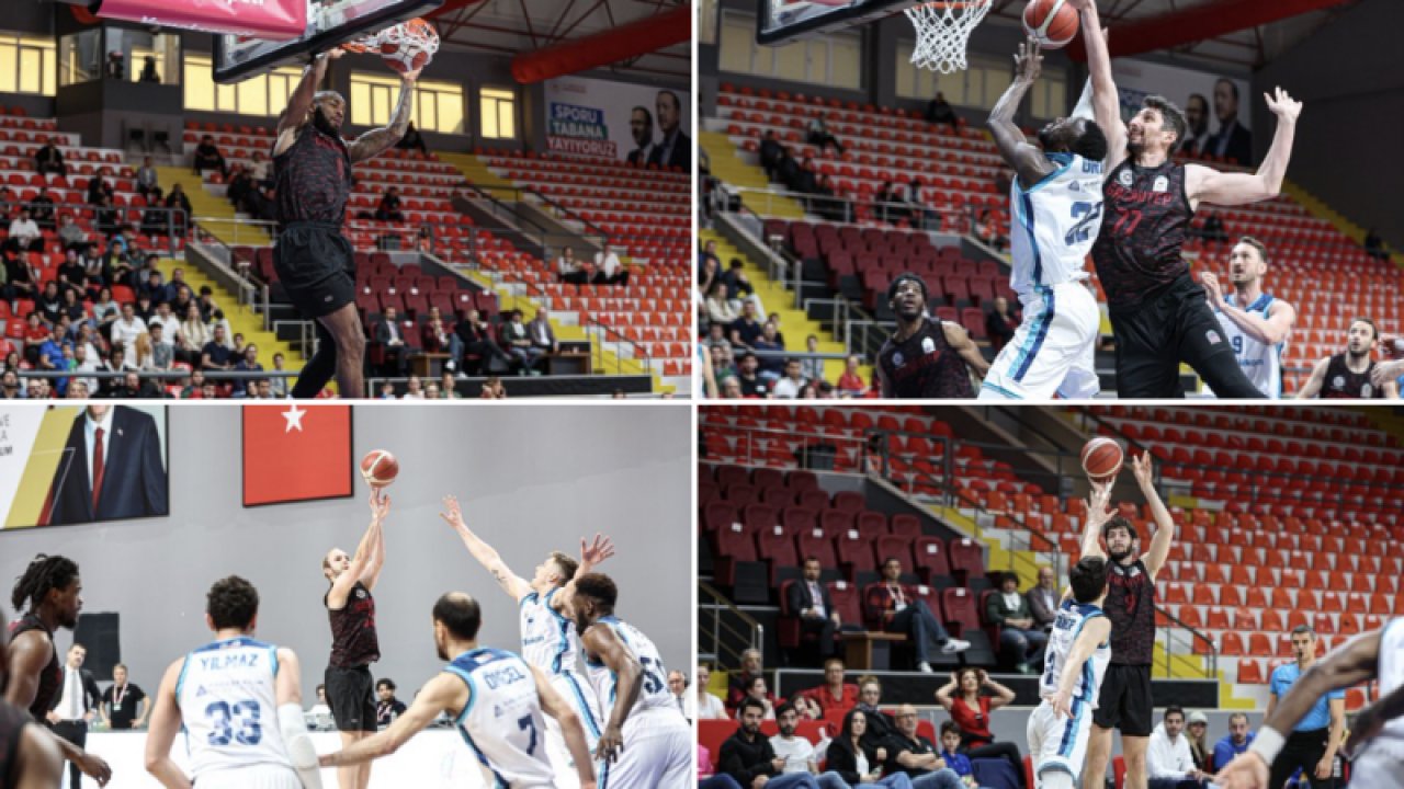 Gaziantep Basketbol şampiyonluk adayı Türk Telekom'u DEVİRDİ! MUCİZE GALİBİYET 77-76