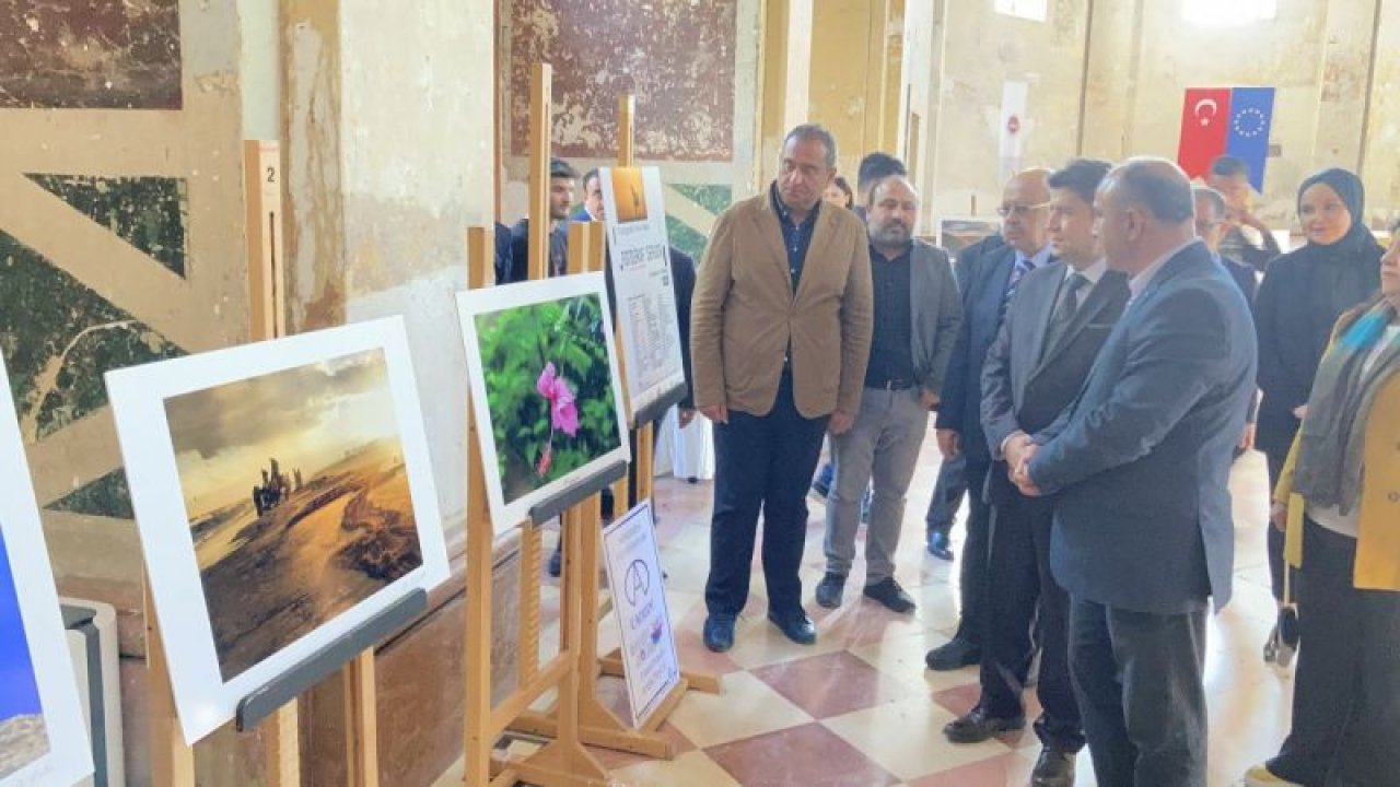 Gaziantep'te geliri depremzedelere bağışlanacak fotoğraf sergisi açıldı