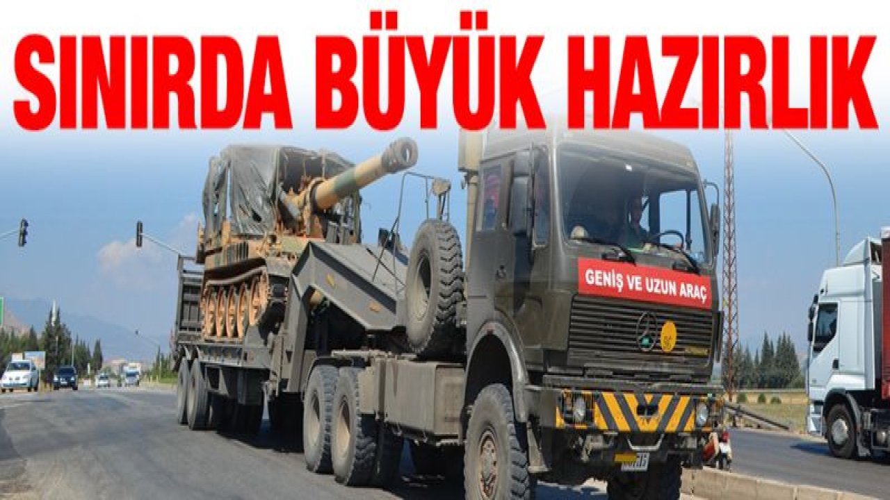 Sınıra termal kameralı tank sevkiyatı