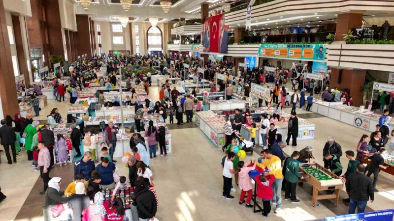 Şahinbey Belediyesi tarafından düzenlenen çocuk şenliğine yoğun ilgi