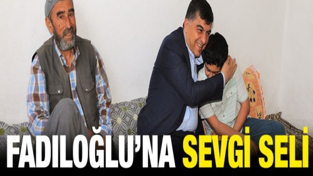 AİLELERDEN BAŞKAN FADILOĞLU'NA YOĞUN İLGİ