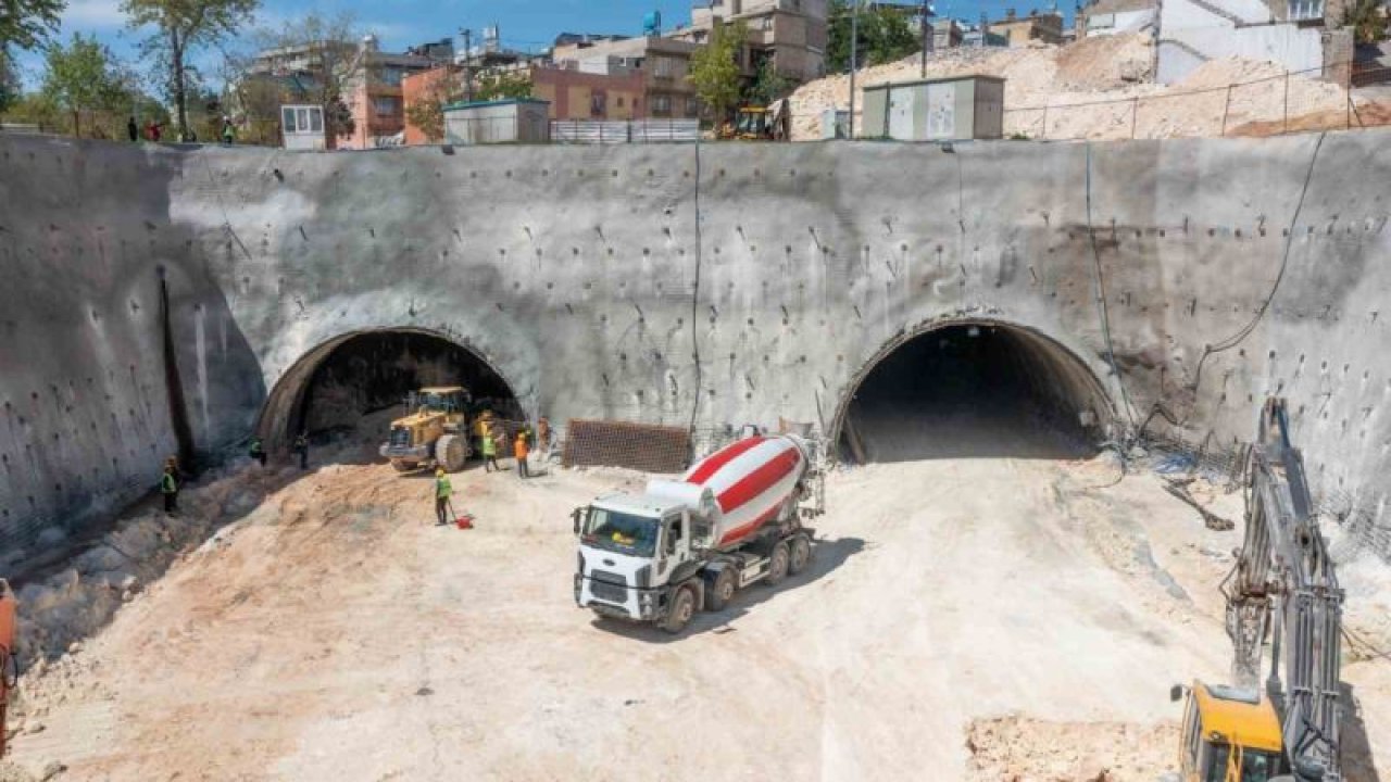 GAZİANTEP'TE DEV PROJENİN TEMELİ ATILACAK... GAZİANTEP'TE DEV TÜNEL PROJESİNE BAŞLANIYOR