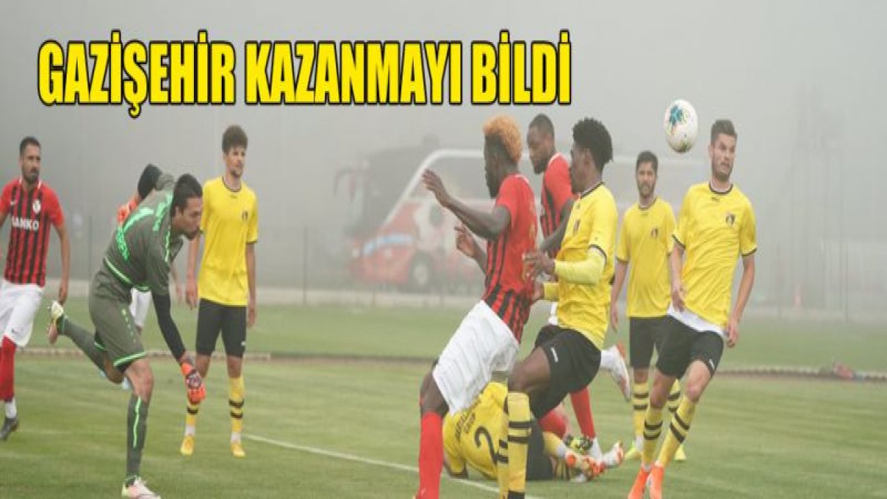 GAZİŞEHİR kazanmayı bildi 2-1