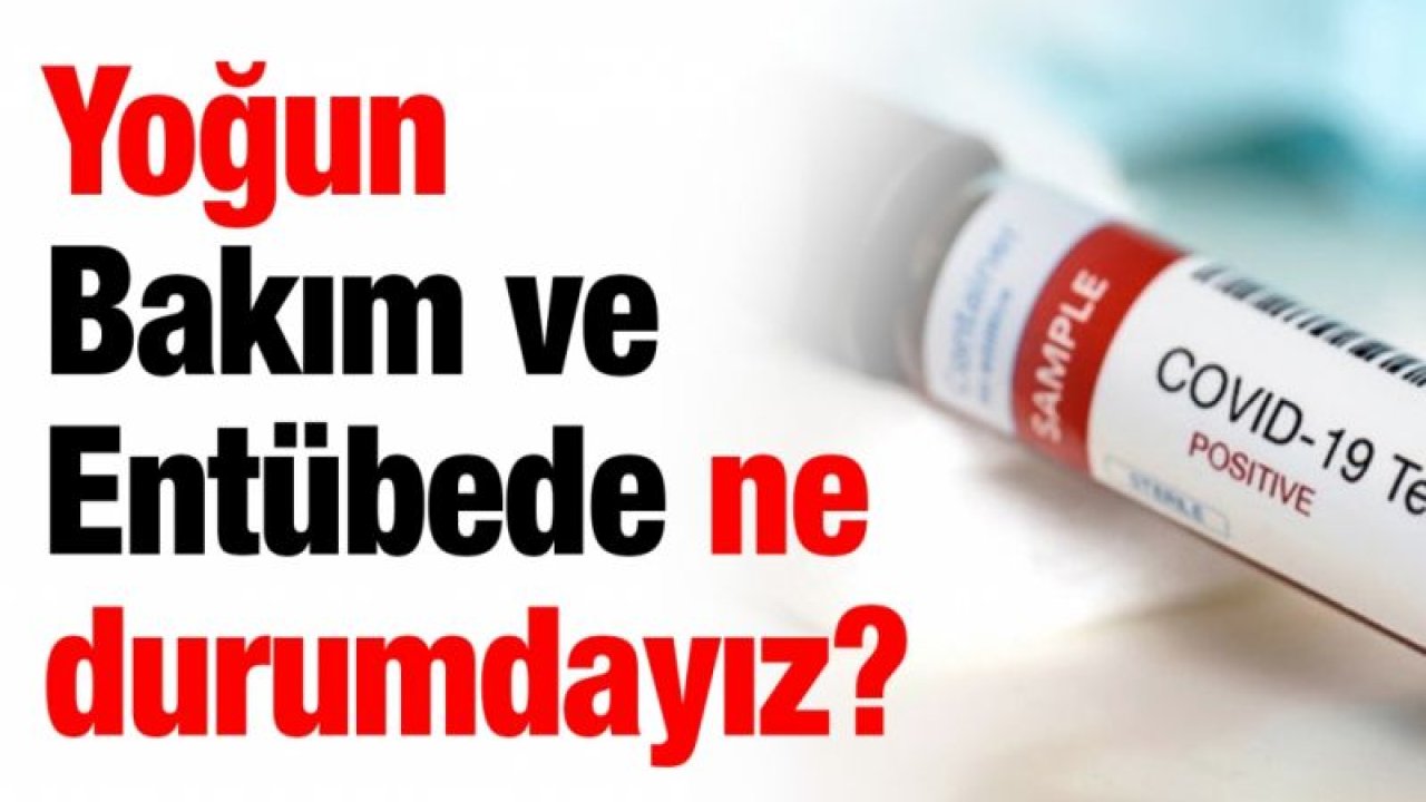 Yoğun Bakım ve Entübede ne durumdayız?