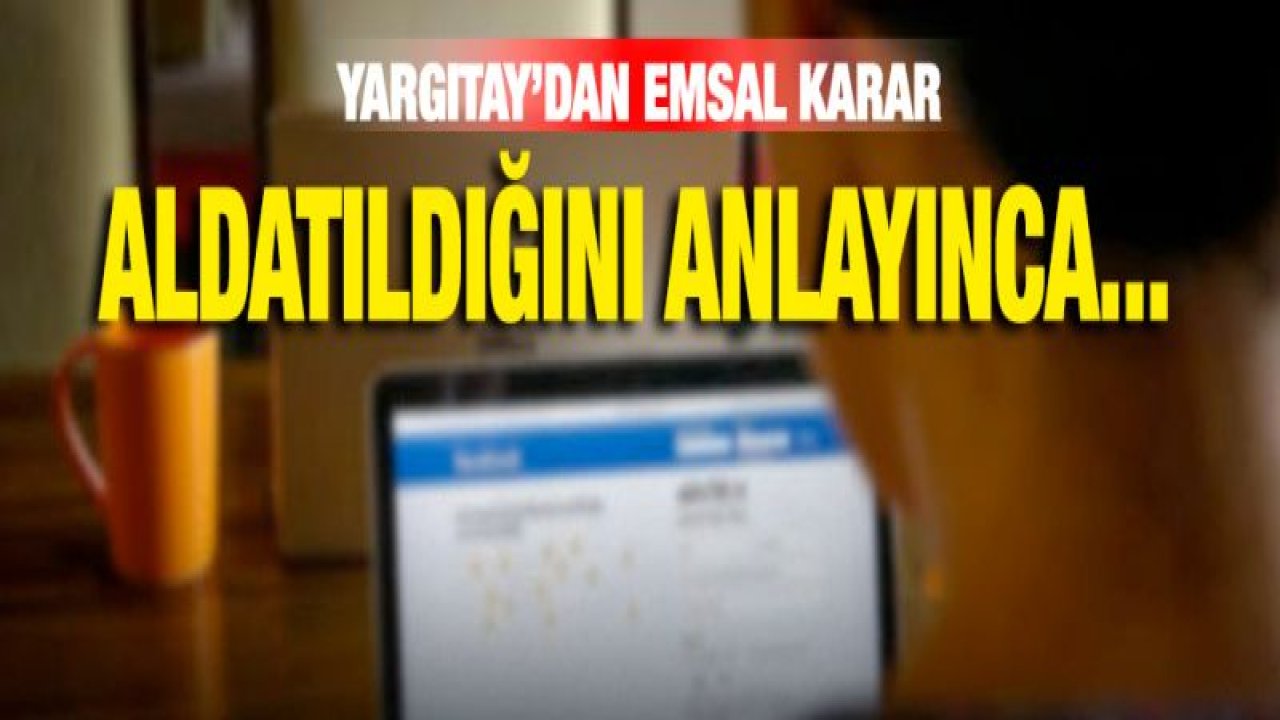 Yargıtay'dan boşanmayla ilgili emsal karar