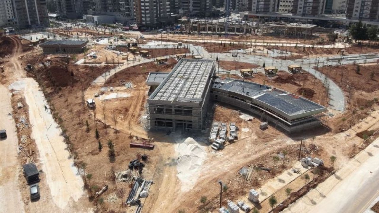 Gaziantep Büyükşehir Belediyesi,kente yeni bir park daha kazandırıyor