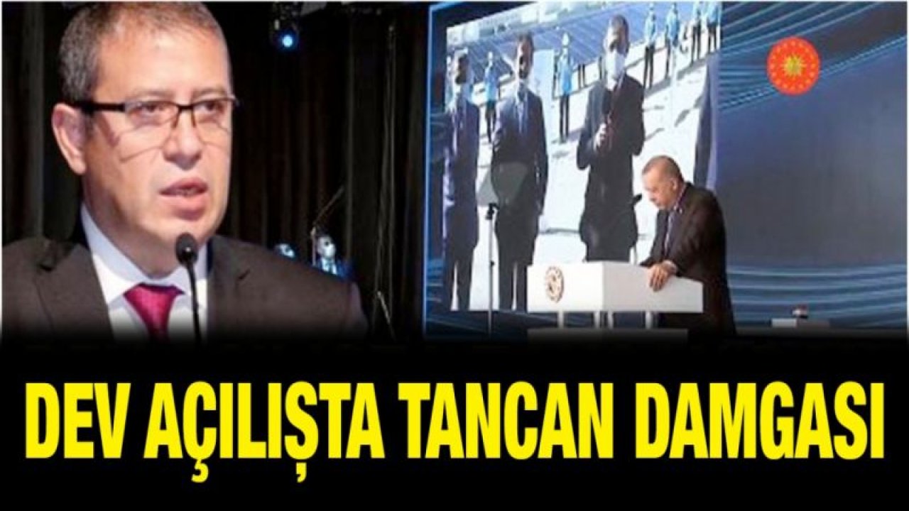 Dev açılışta Tancan damgası