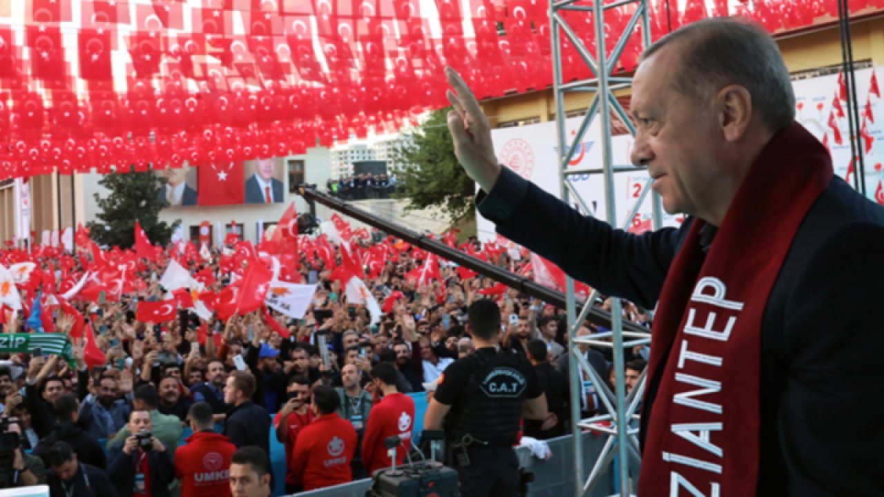 Cumhurbaşkanı Erdoğan Gaziantep'te Miting Yapacak