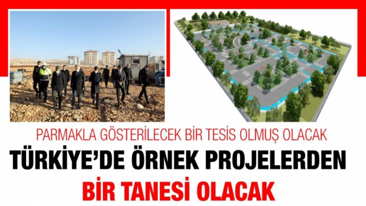 BU PARK, ÇOCUKLARA TRAFİK BİLGİSİ VE BİLİNCİ KAZANDIRACAK