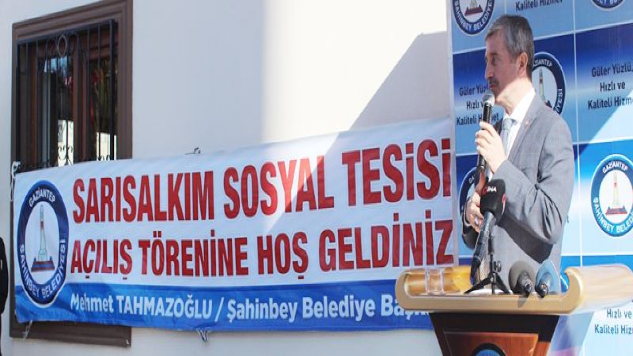 Sarısalkım Sosyal Tesisi'nin açılışı yapıldı