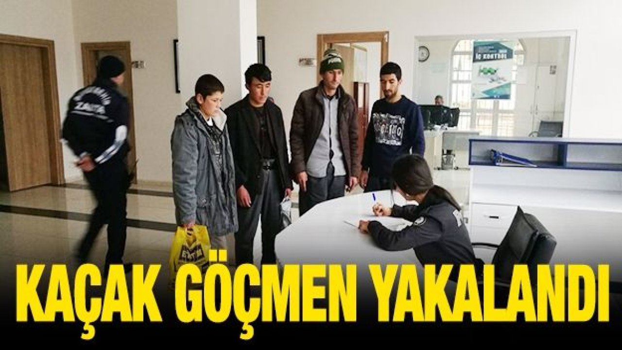 GAZİANTEP OTOGARINDA SAHTE BELGELİ 4 GÖÇMEN YAKALANDI