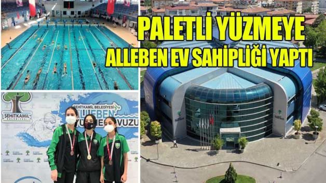 ALLEBEN, PALETLİ YÜZME ŞAMPİYONASINA EV SAHİPLİĞİ YAPTI