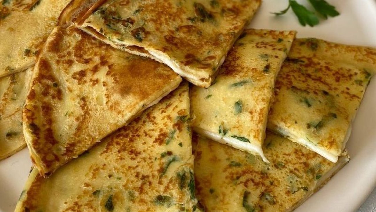 Tadan börek sanıyor! Krep böyle yapıldığında puf puf kabarıyor