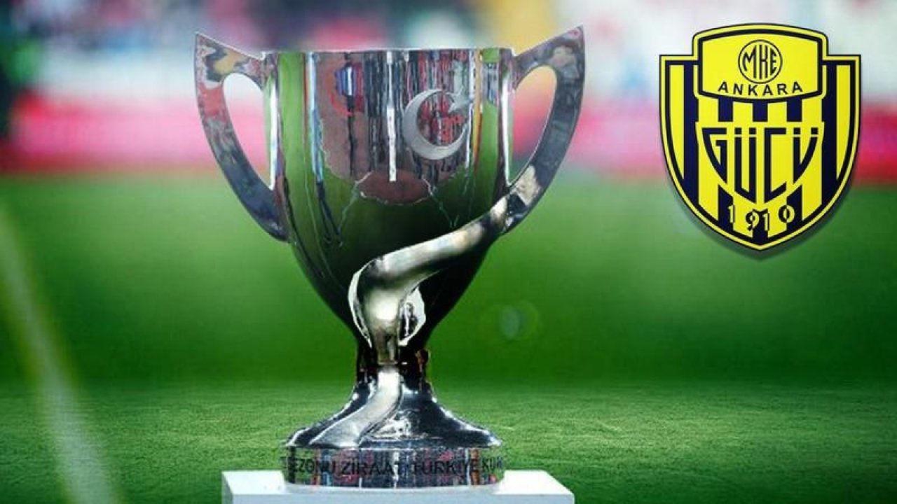 Ziraat Türkiye Kupası yarı final maçı yarın! MKE Ankaragücü şampiyonluk peşinde!