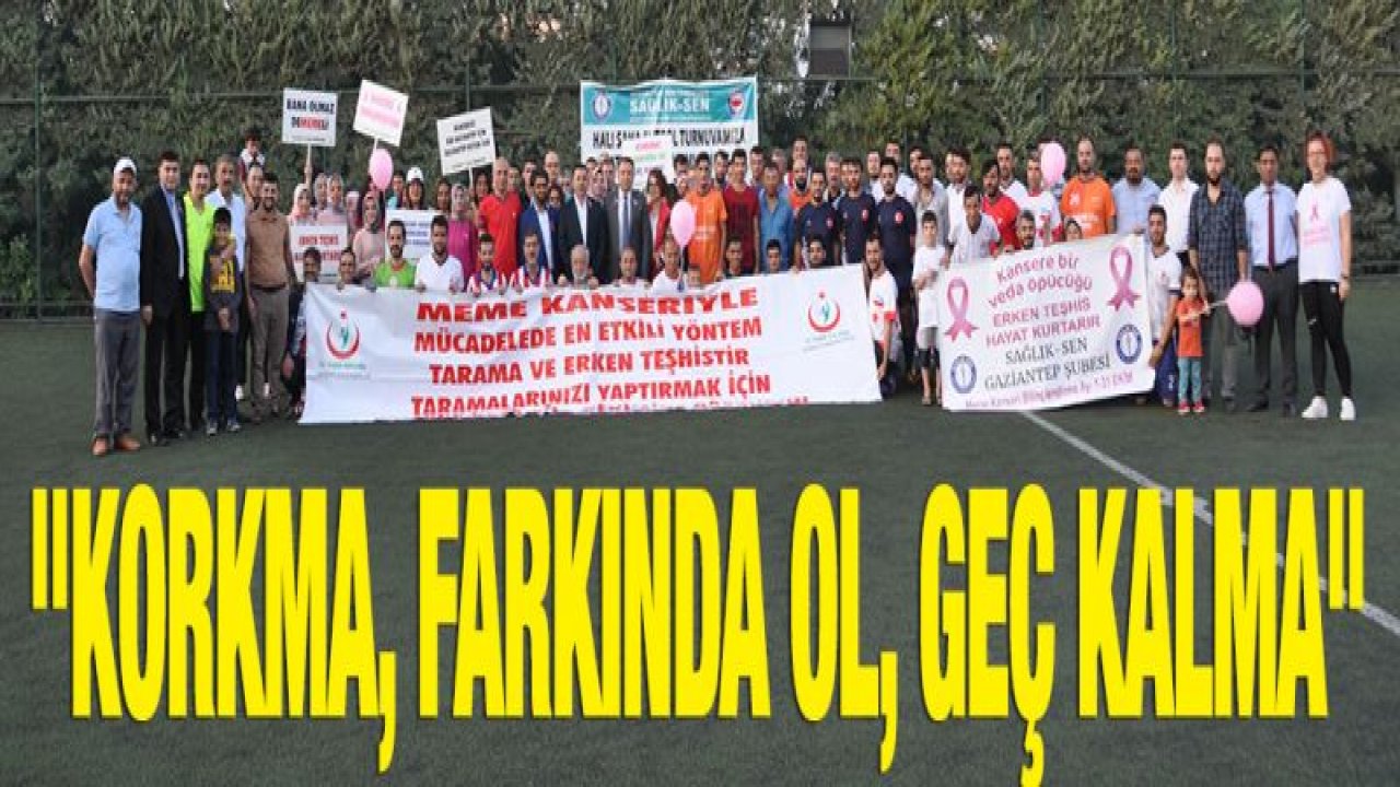 Meme kanseri farkındalık etkinliğine yoğun ilgi