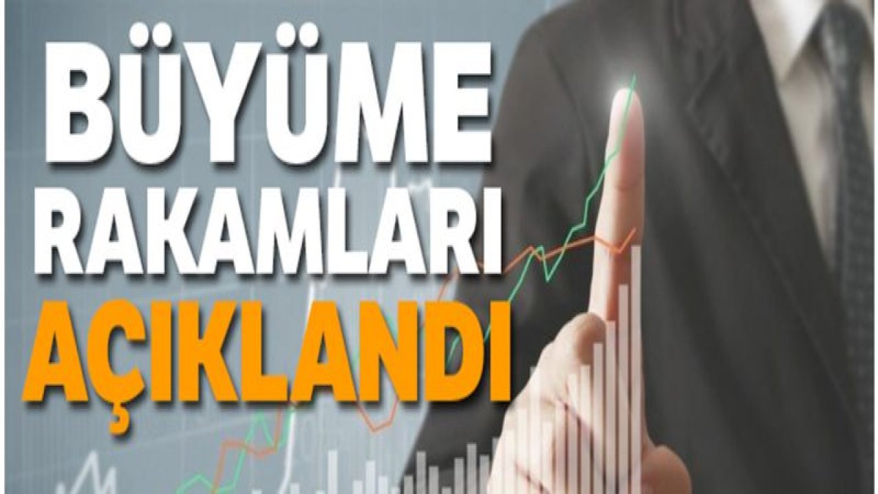 İkinci çeyrek büyüme verisi açıklandı