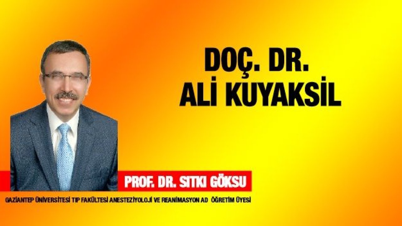 Doç. Dr. Ali Kuyaksil