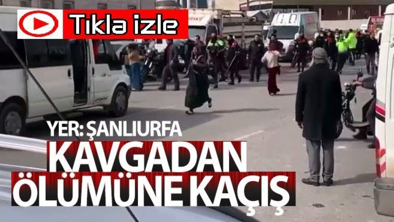 Son Dakika...Video İzle...Kadınların Kavgadan ölümüne kaçış...Şanlıurfa'da Kadınlar Kendilerini Öldürmek İsteyen Erkeklerden Kaçıyor...