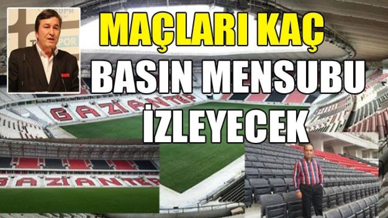 Maçlarda gazetecilere kısıtlama geldi