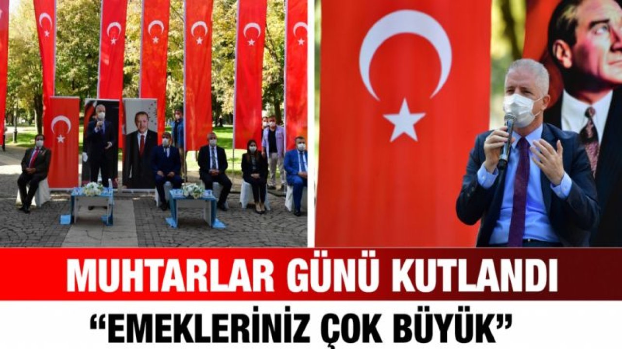 Muhtarlar Günü Kutlandı