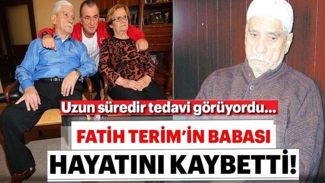 Fatih Terim'e başsağlığı mesajı