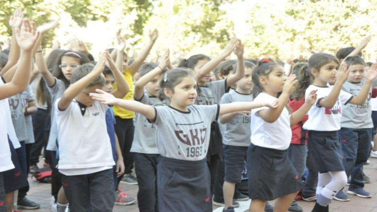 GKV'de önce sabah sporu sonra ders