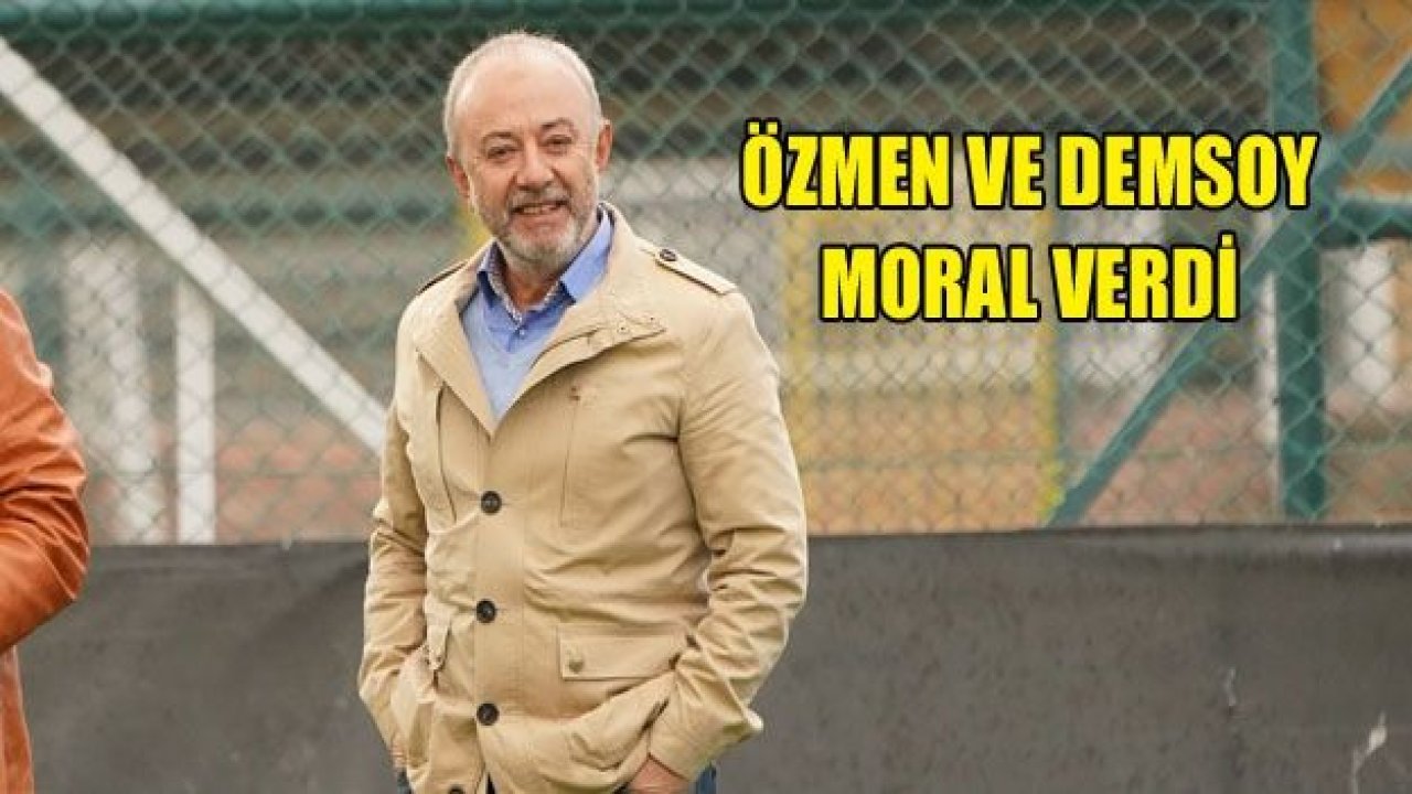 Özmen ve Demsoy moral verdi!