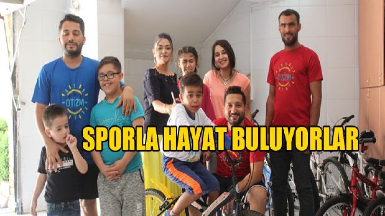 Otizmli çocuklar sporla hayata tutunuyor