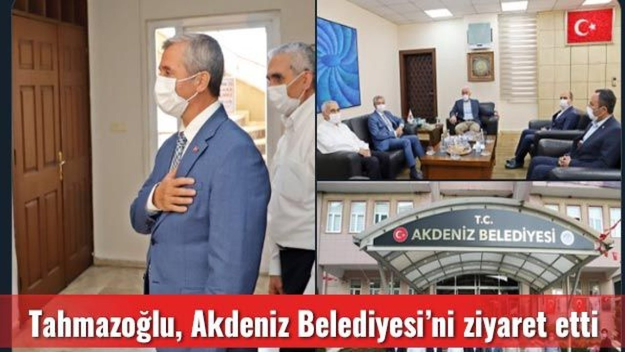 Şahinbey Belediye Başkanı Tahmazoğlu, Başkan Gültak ile buluştu