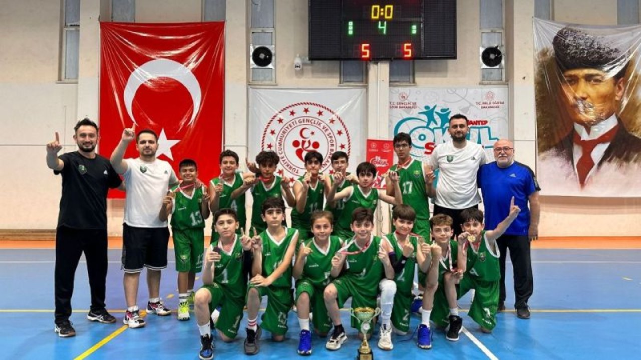 Şehitkamil basketbol altyapısında büyük başarı