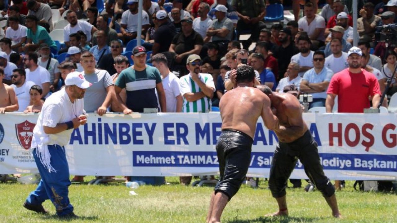 Şahinbey Belediyesinin ev sahipliğinde 1250 sporcunun katıldığı Yağlı Güreş Turnuvası Başladı