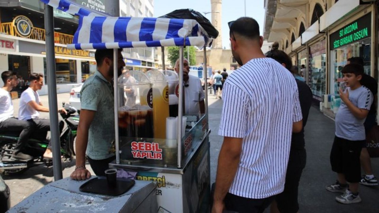 Gaziantep kavruluyor! Vatandaşlar serinlemek için çare arıyor