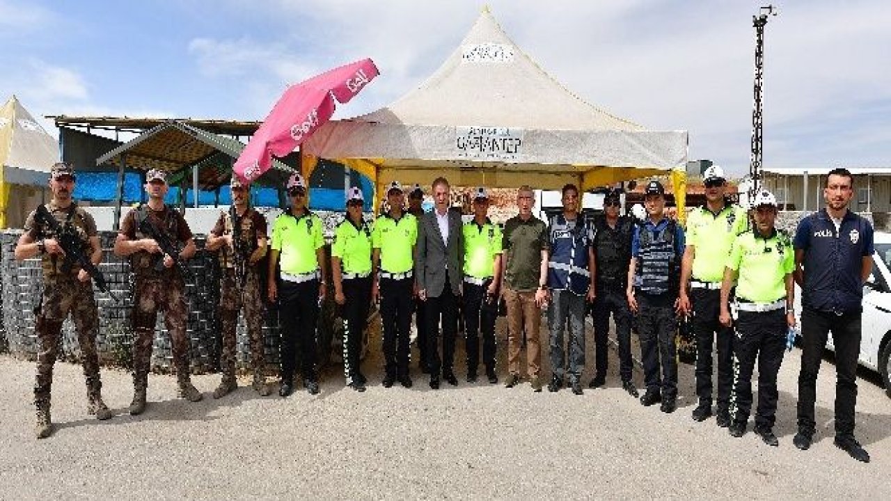 Vali Gül, trafik tedbirlerini yerinde denetledi