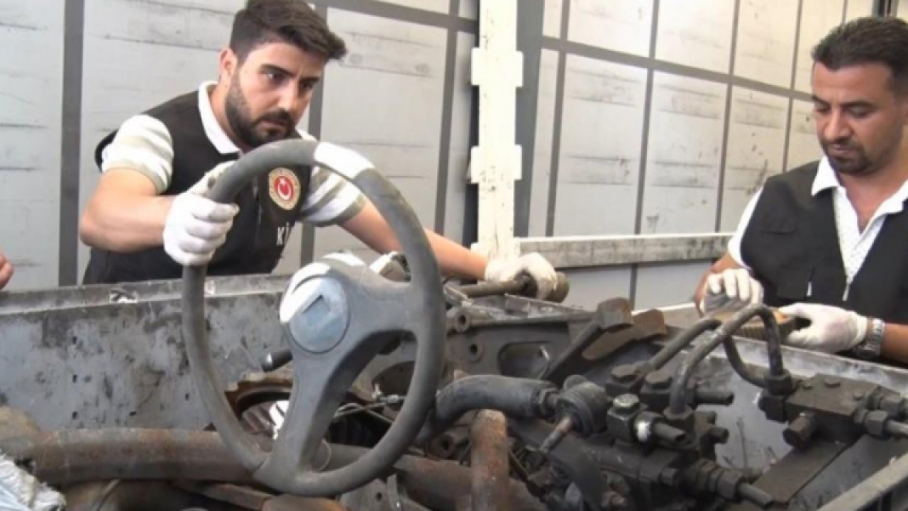 Gaziantep ve İstanbul'da iç piyasaya süreceklerdi! İthalatı yasak motor blokları ve şanzımanlar ele geçirildi...