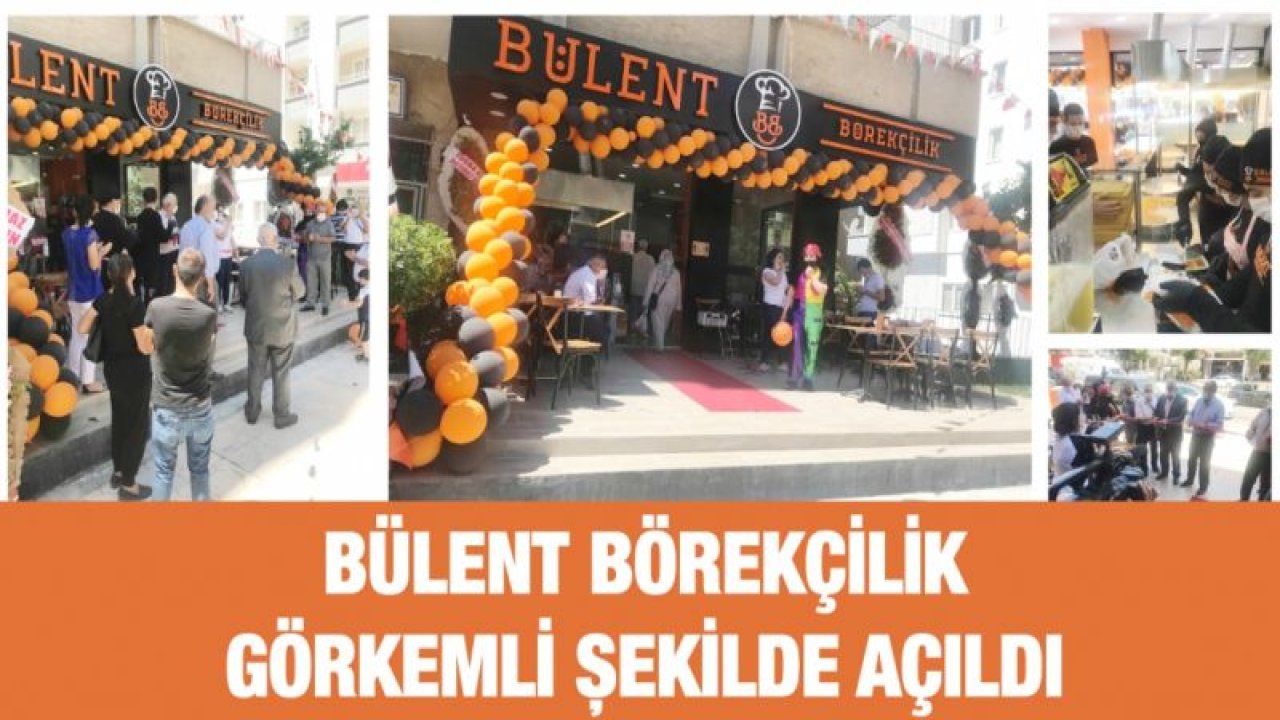 Bülent Börekçilik açıldı