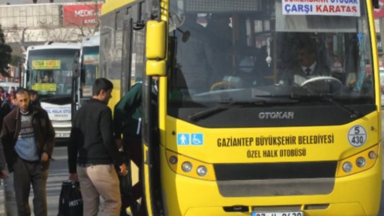 Gaziantep'te TOPLU ULAŞIMA 2. ZAM GELİYOR! Gaziantep’te biniş fiyatları 12 lira 25 kuruşa yükselecek…