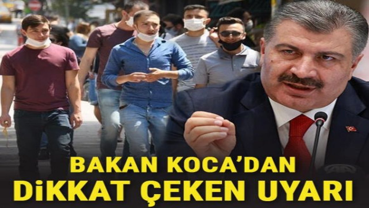 Bakan Koca: Virüs yan yana yürürken geçebilir