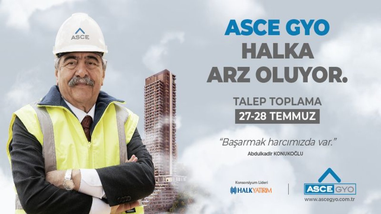 ASCE GYO HALKA ARZ OLUYOR