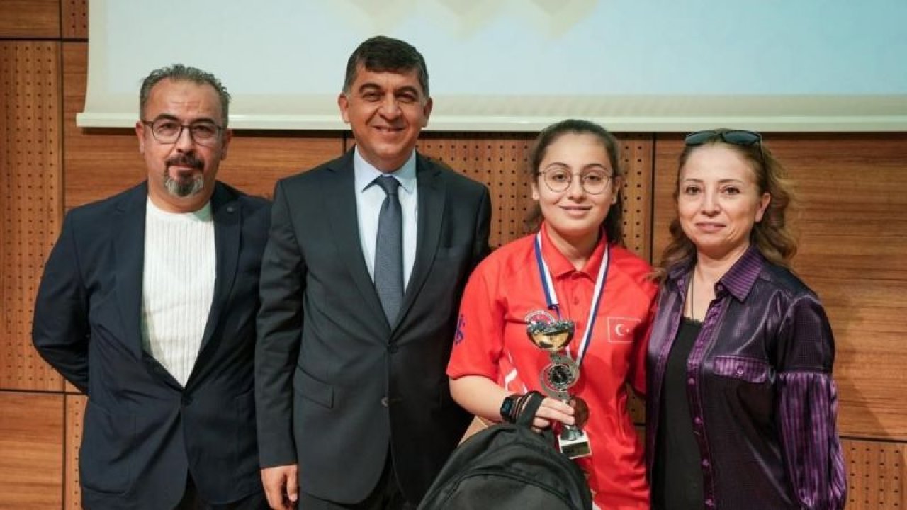 Şehitkamil Belediye Spor Kulübü’nün satranç milli sporcusu tarihi başarılara yenisini ekledi