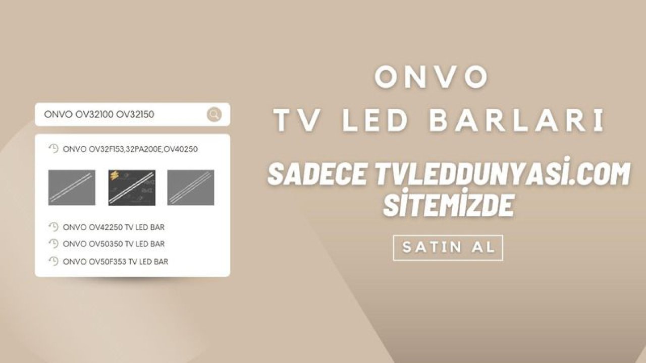 TV LED Dünyası - Uygun Fiyatlı Televizyon Ledleri