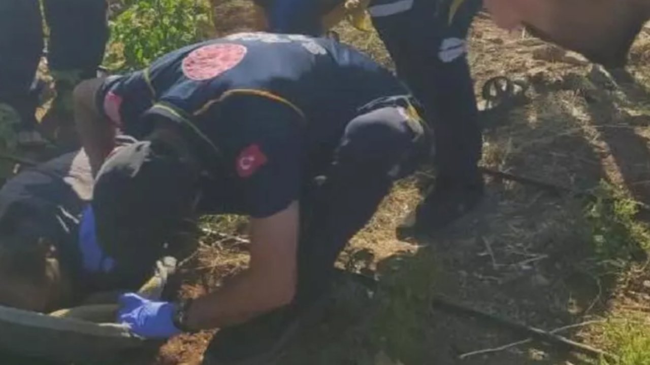 GAZIANTEP’in İslahiye ilçesinde, şarampole devrilen motosikletin sürücüsü Ahmet B. (47) yaralandı.