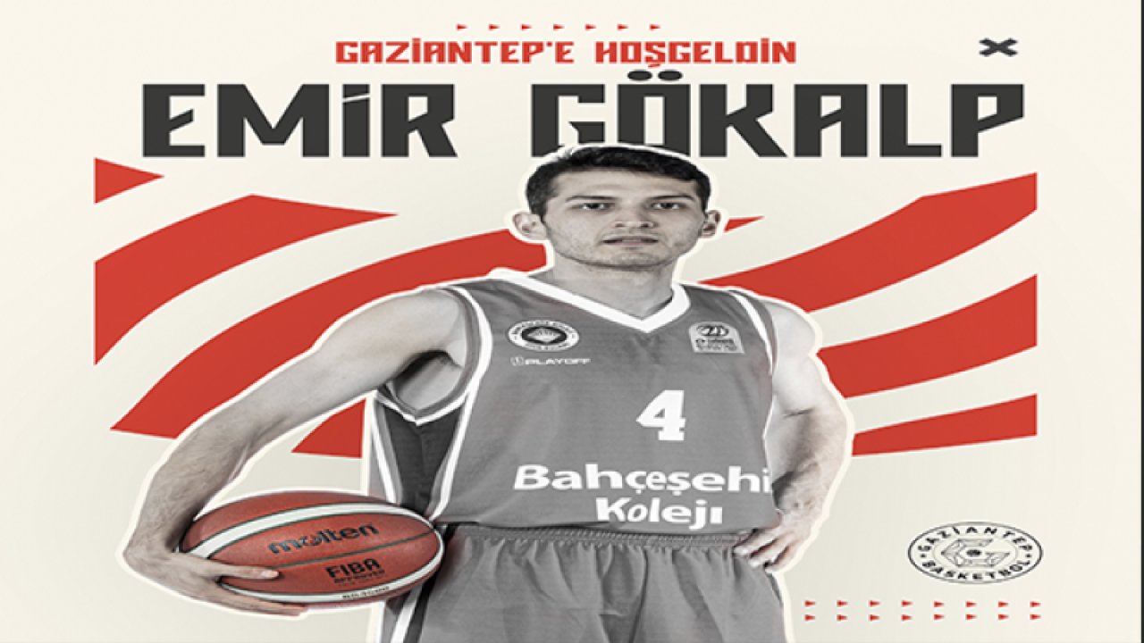 Gaziantep Basketbol Emir Gökalp ile anlaşmaya vardı