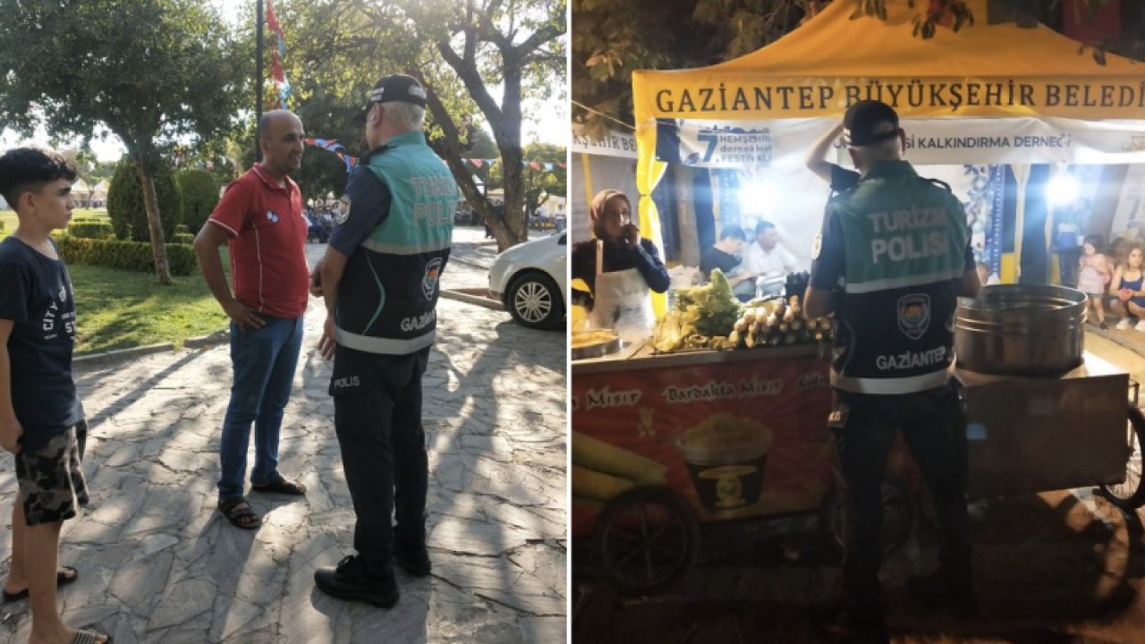 Gaziantep Turizm polisi yerli ve yabancı turistlerin huzur ve güvenliği için görev başında